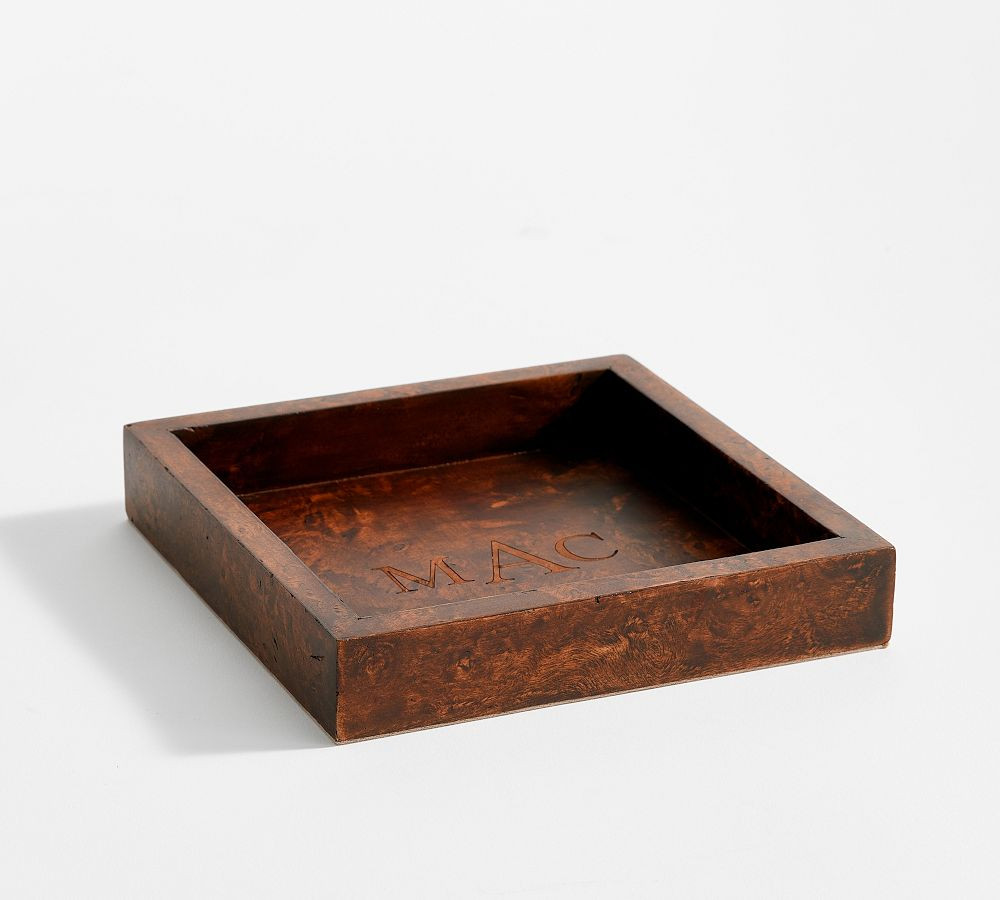 Burlwood Catchall Tray | Pottery Barn (US)