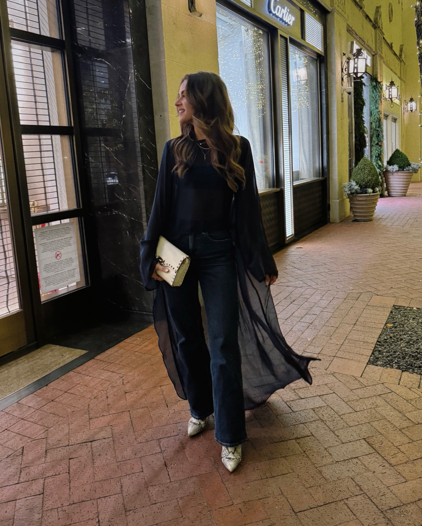 GDWM ✨ for a girls night 
This cape top is so chic I'm obsessed it's linked on my IG!!


#LTKootd #LTKgrwm