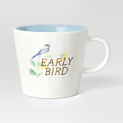 15oz Stoneware Early Bird Mug - Threshold™ | Target