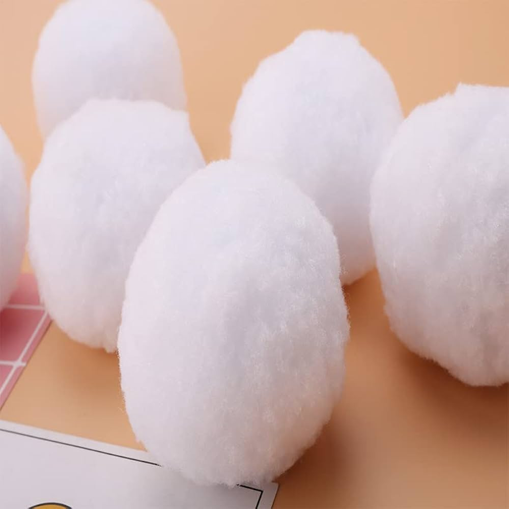 YYCRAFT 25pcs Jumbo Craft Pom Pom,2 Inch Pom Pom Balls for DIY Creative Crafts Decorations,Indoor... | Amazon (US)