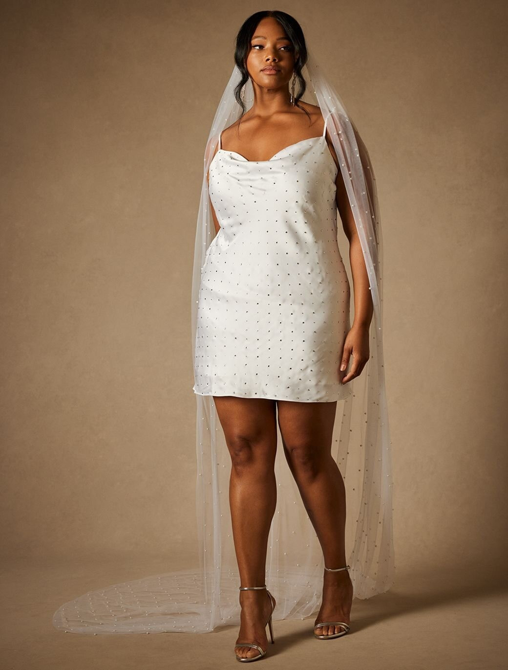 Bridal by ELOQUII Strappy Mini Dress | ELOQUII | Eloquii