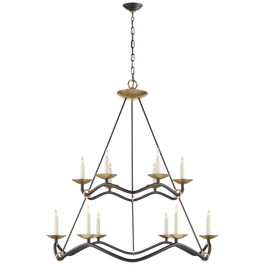 Choros Two-Tier Chandelier | Visual Comfort
