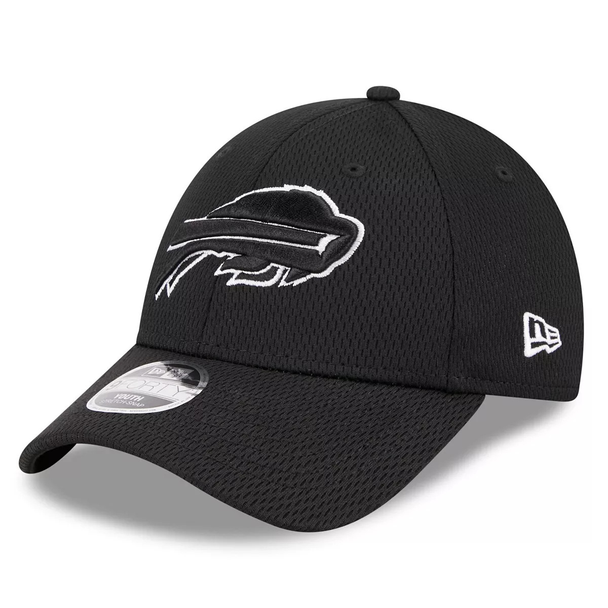 Youth New Era Black Buffalo Bills  Main B-Dub 9FORTY Adjustable Hat | Kohl's
