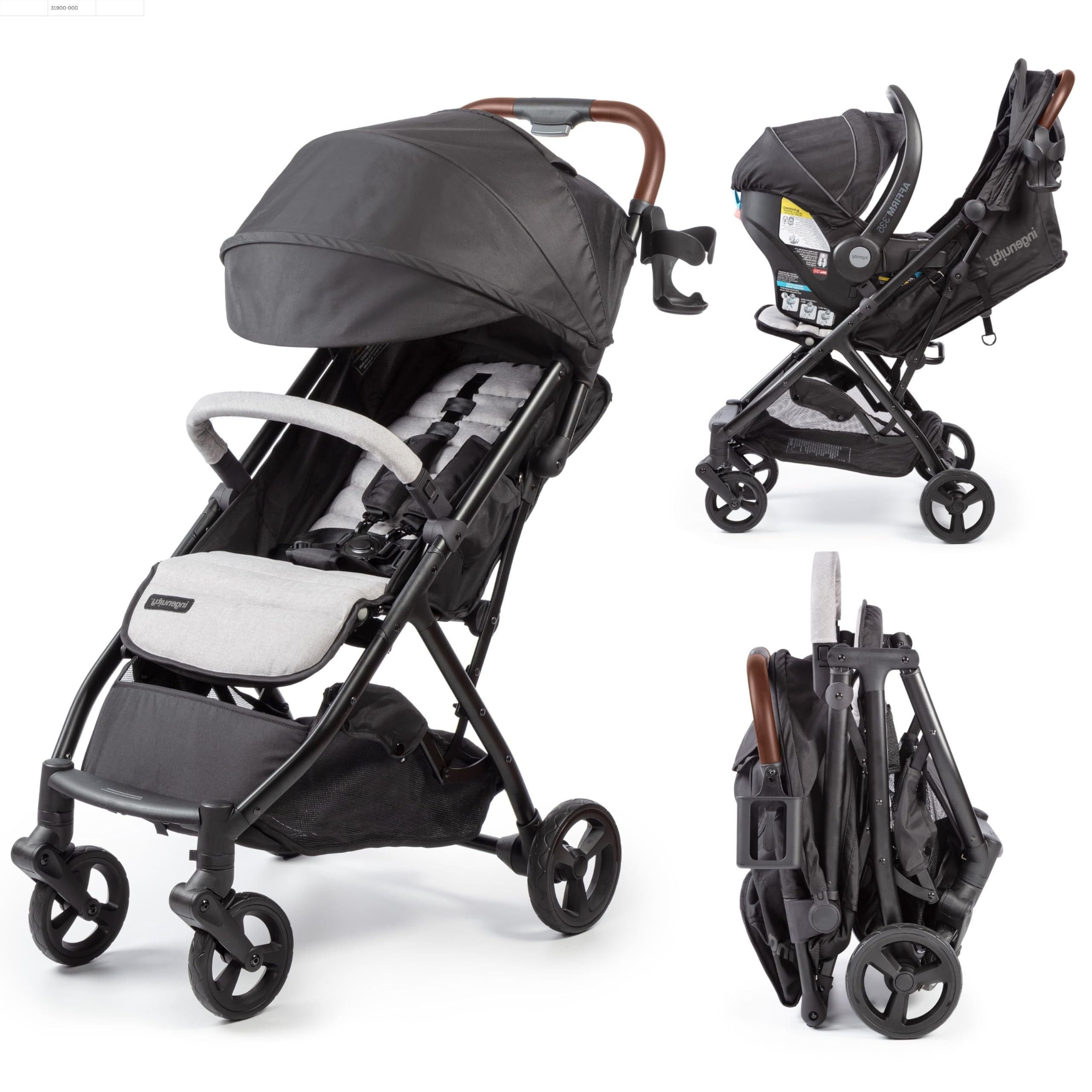 Ingenuity Ingenuity 3Dquickclose CS+ Compact Fold Stroller – Lightweight Stroller with Oversize... | Amazon (US)