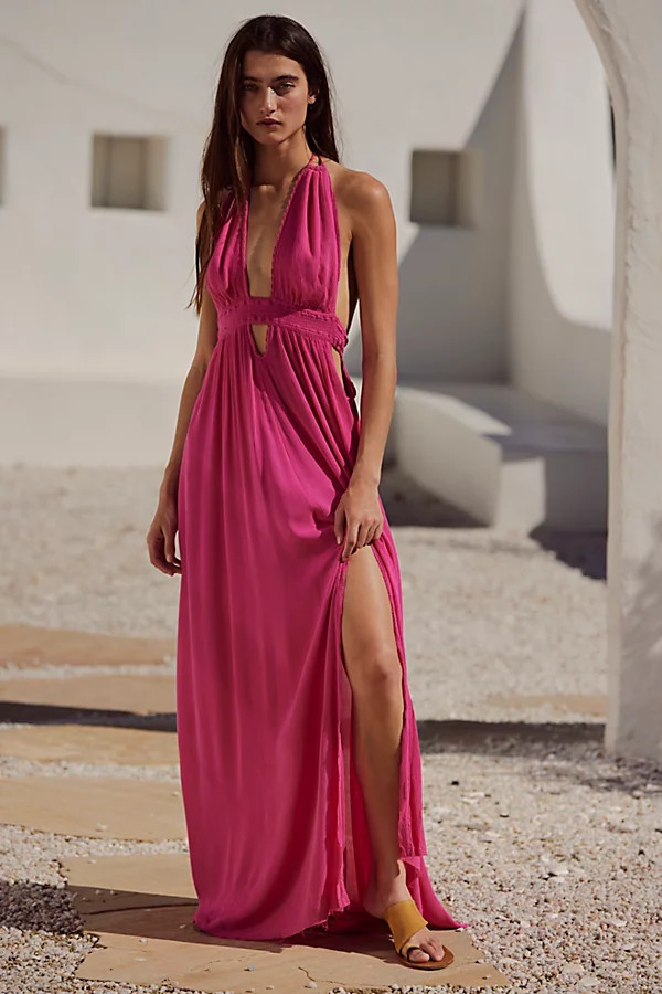 Look Into the Sun Maxi Dress par free-est en Magentifique, pour femme chez Free People | Free People FR