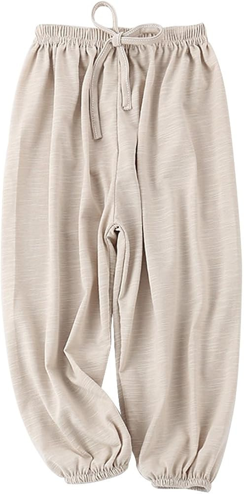 PAUBOLI Baby Long Bloomers Soft Cotton Harem Pants for Boys Girls 12M-7T | Amazon (US)