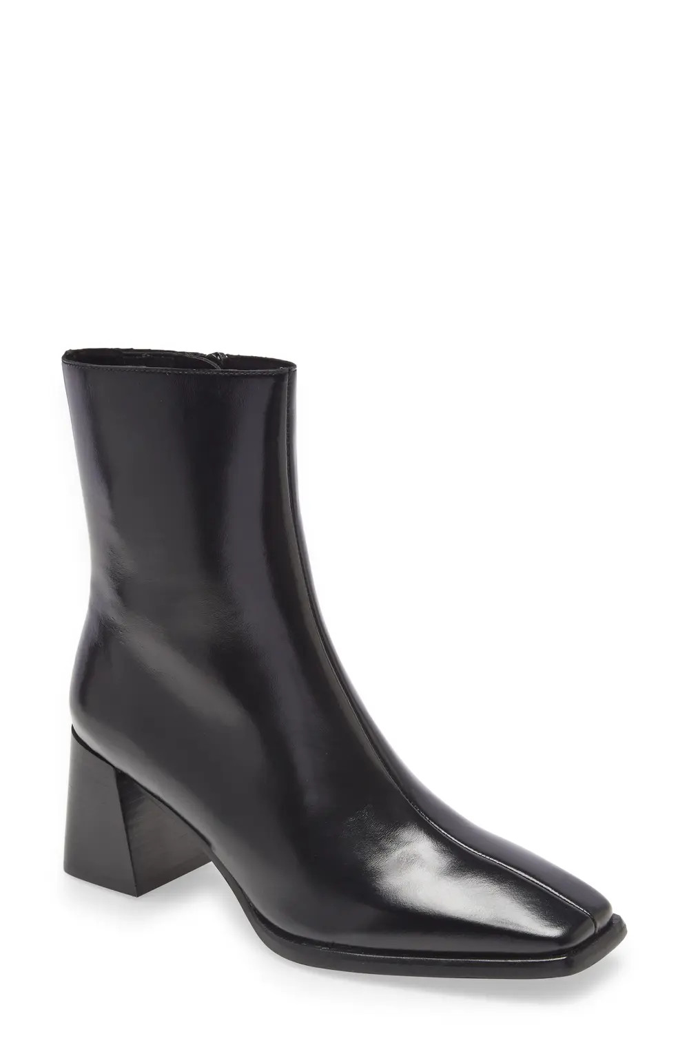 Jeffrey Campbell Geist Square Toe Boot, Size 8 in Black at Nordstrom | Nordstrom Canada
