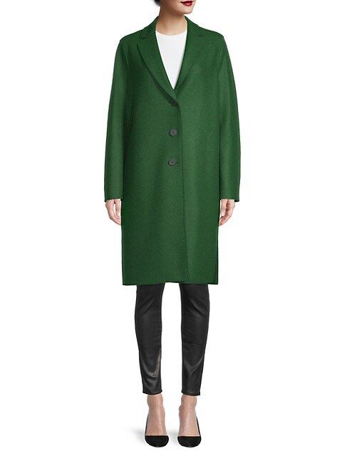 Harris Wharf London Wool Overcoat | Saks Fifth Avenue