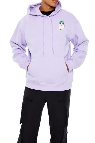 Disney Villains Ursula Embroidered Hoodie | Forever 21