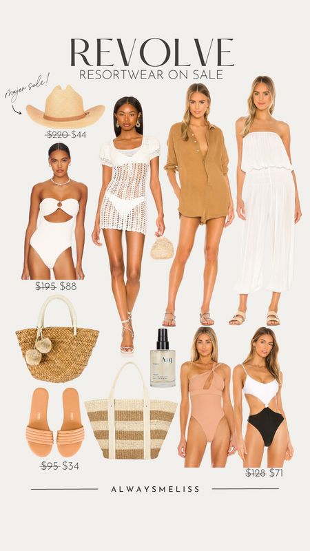 Revolve resortwear on sale! Including ✨major✨ sale items!! Selling fast. Grab these will they’re marked down! 

Vacation outfits, revolve swim, revolve swimwear, beach looks, resort fashion, resort wear, revolve sale, neutral swimwear, swimwear under $100, vacay looks, vacation fashion

#LTKunder100 #LTKsalealert #LTKswim