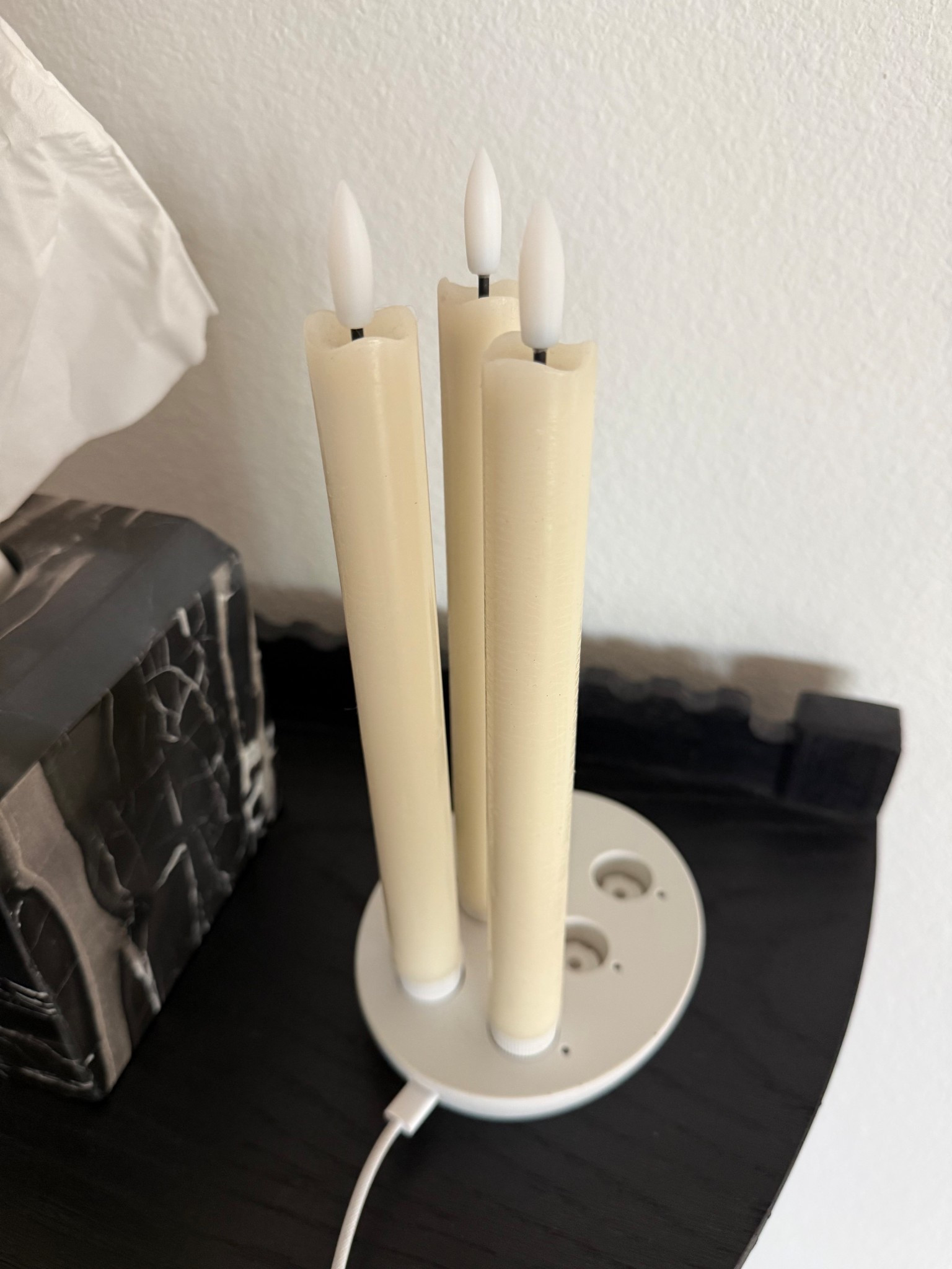 A home find must-have! Rechargeable candle stick lights! 

#LTKHome #LTKmomlife