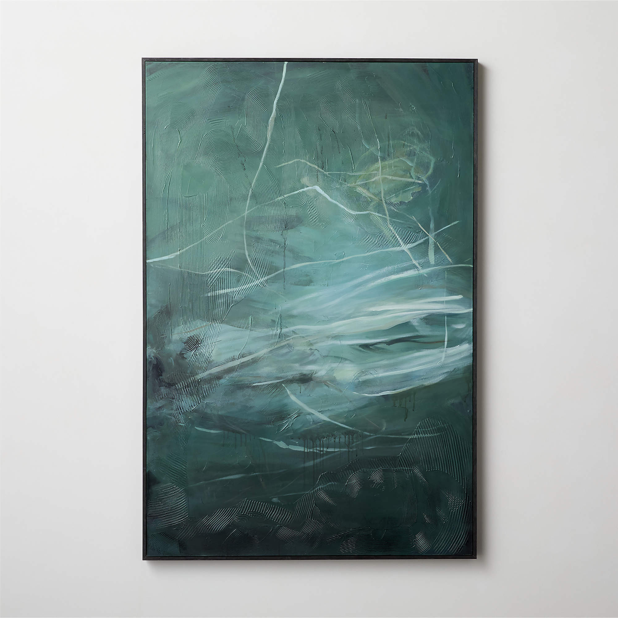 'Luthyia' Framed Wall Art 40"X60" + Reviews | CB2 | CB2