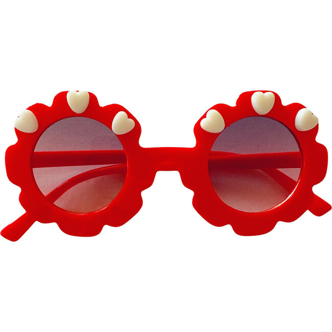 Valentine's Day Love Cami Flower Sunnies, Red | Maisonette