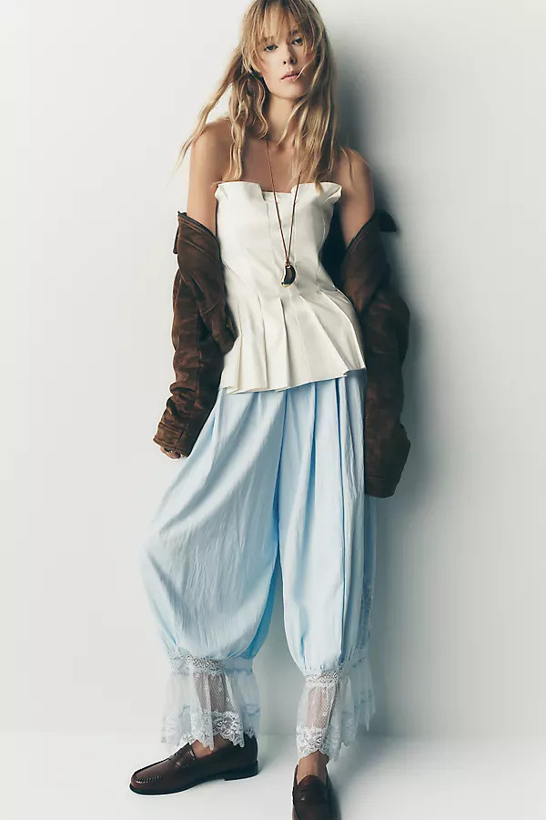 Mare Mare Petticoat Lace Pants | Anthropologie (US)