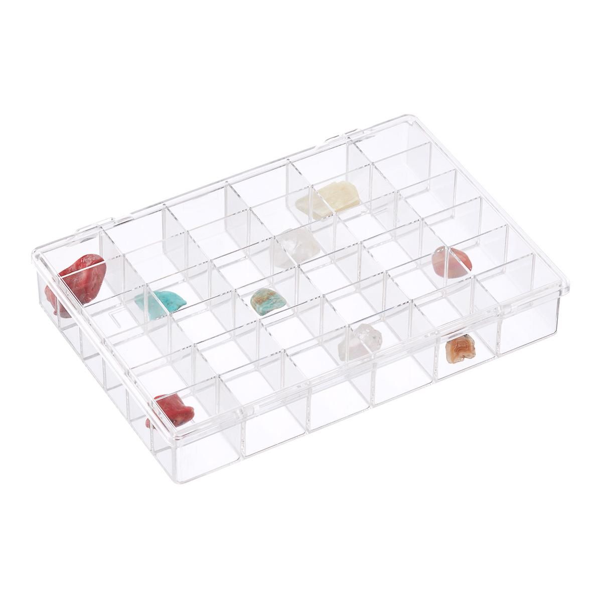 36-Compartment Clear Box | The Container Store