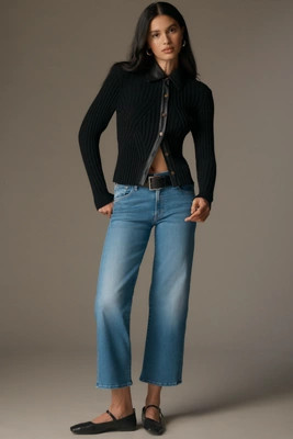 MOTHER The Rambler Mid-Rise Straight Jeans | Anthropologie (US)