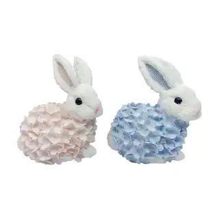 Assorted 6.5" Sitting Paper Flower Bunny by Ashland®, 1pc. | Michaels Stores