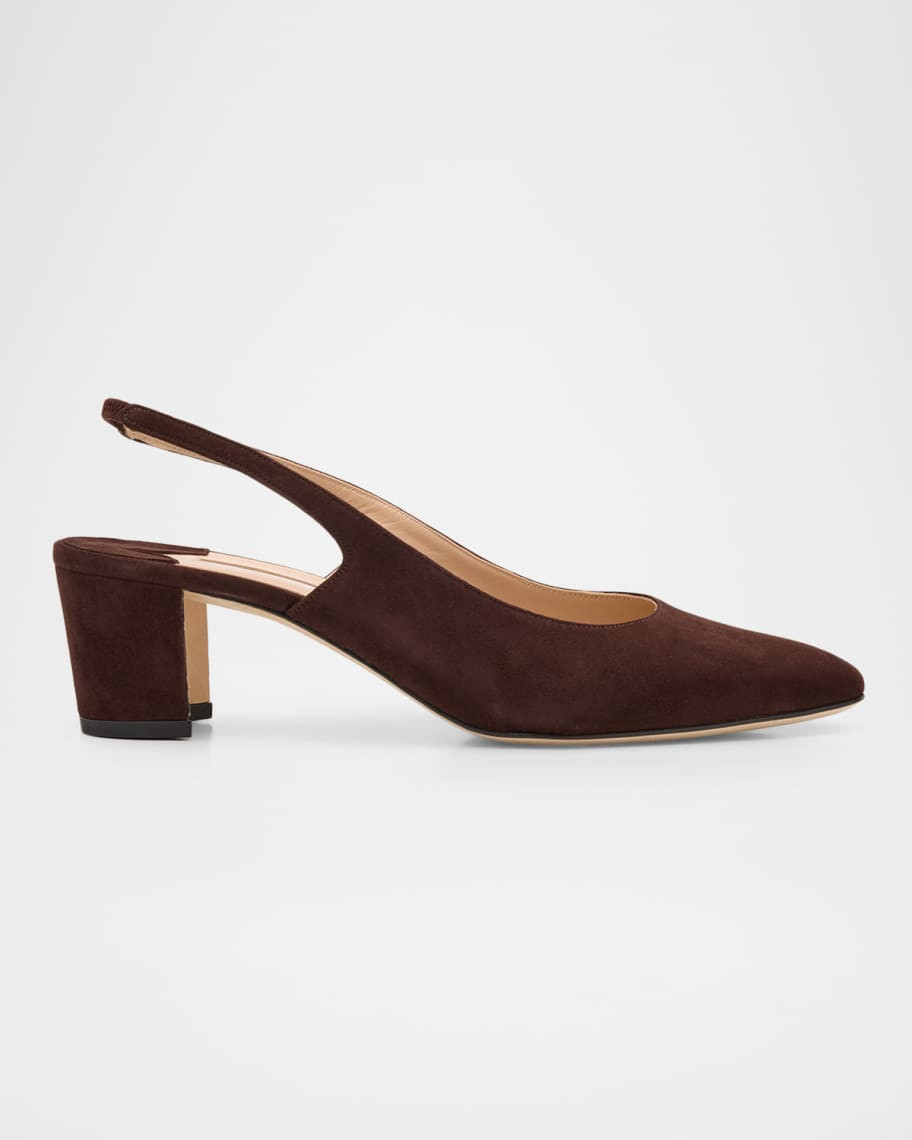 Allurasan Suede Slingback Pumps | Neiman Marcus