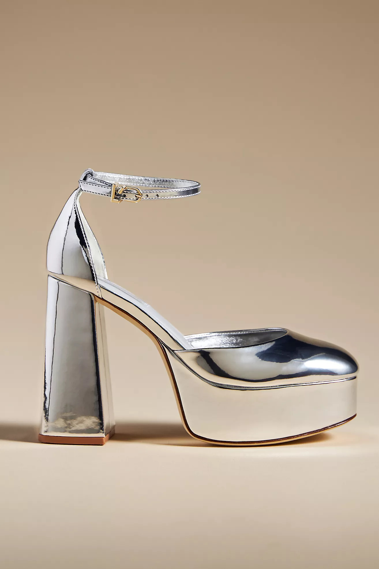 Larroudé Ari Platform Mary Jane Heels | Anthropologie (US)