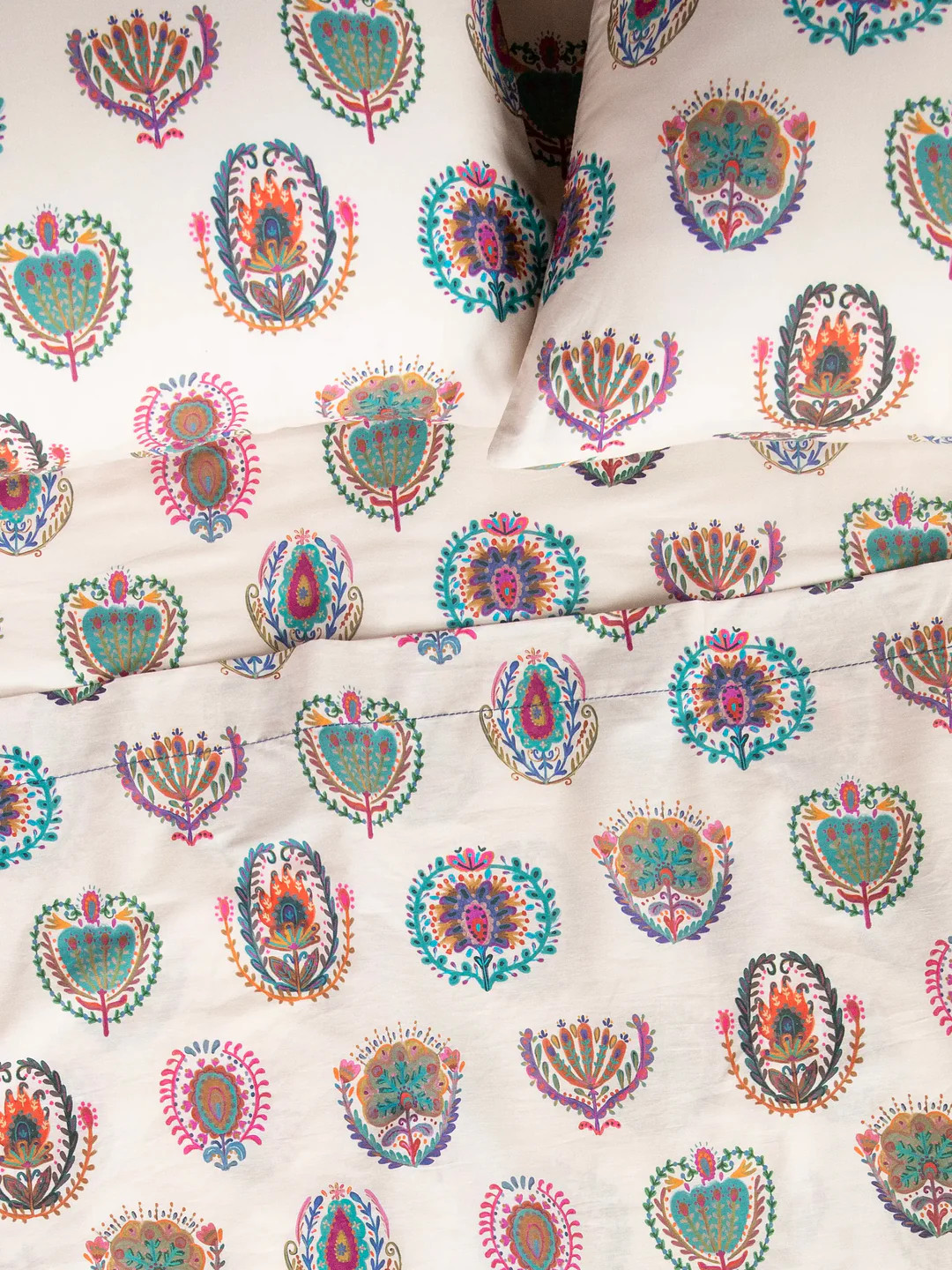 Sooo Soft Cotton Sheet Set - Folklore | Natural Life