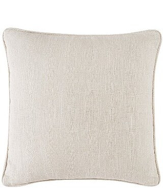 Austin Horn Classics Beauty Solid Linen Square Pillow - Linen | Dillard's