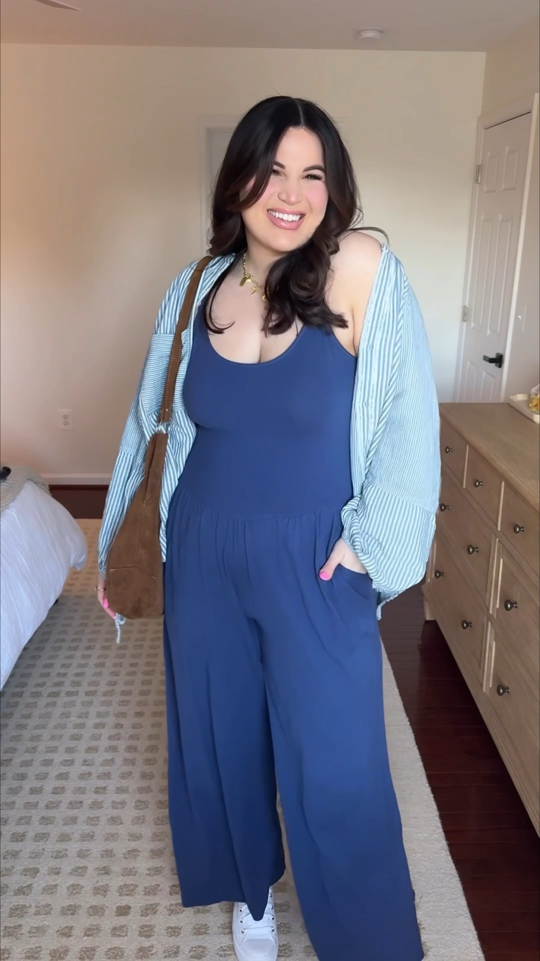 Midsize spring outfit from aerie! Today was the first farmers market of spring 🌸 and here is what I wore! 

Jumpsuit - large 
Top - large 
Sneakers - 9
Lip gloss in the shade Italian soda 

Spring outfit, spring style, spring fashion, spring, aerie, aerie outfit, aerie style, jumpsuit, spring aerie, midsize, tall women fashion, tall woman outfit



#LTKWatchNow #LTKSeasonal #LTKMidsize