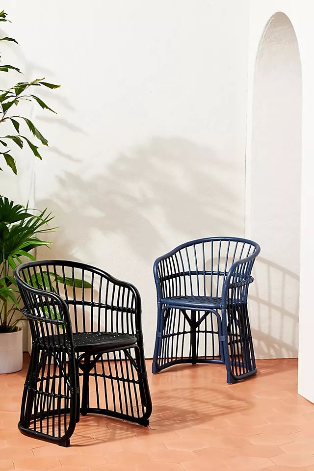 Positano Indoor/Outdoor Dining Chair | Anthropologie (US)