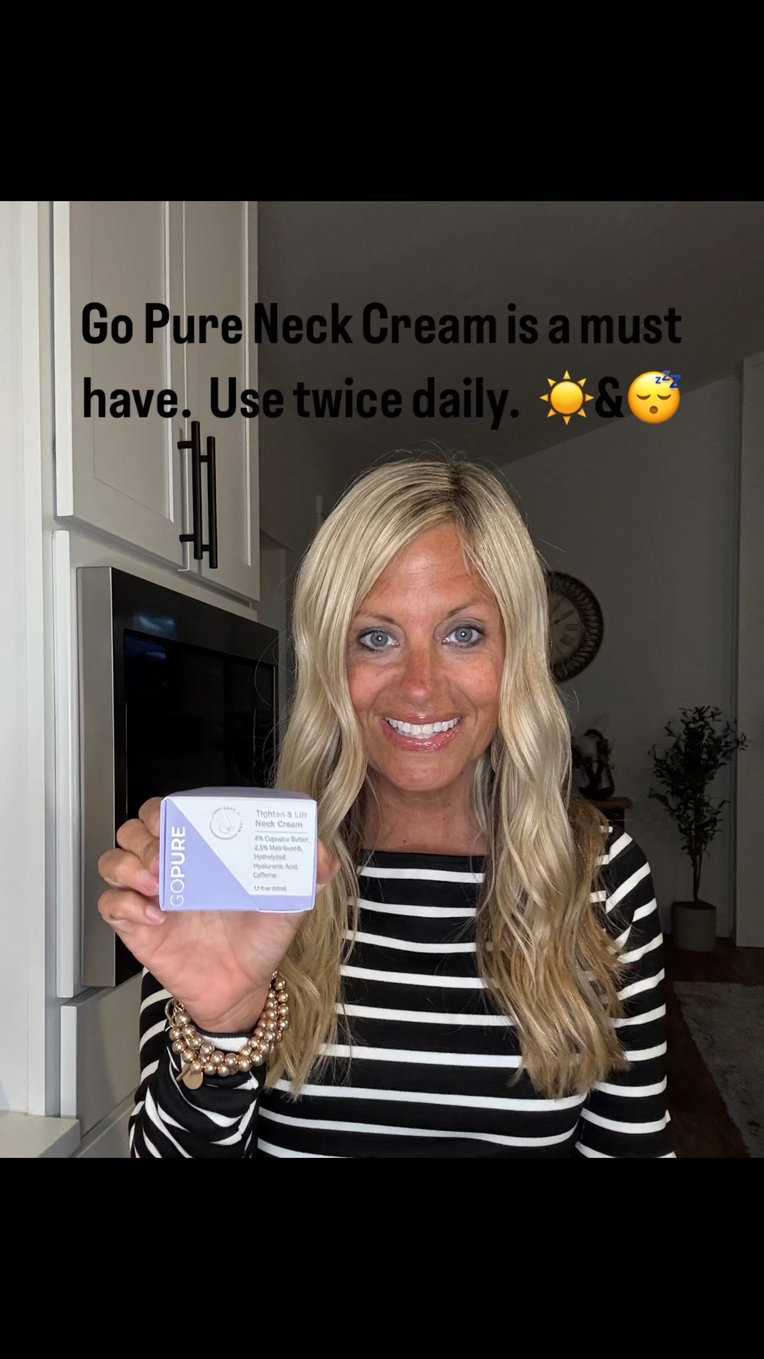Go Pure Tighten and Lift neck cream is a must have!  Use morning and night to smooth and prevent fine lines.  

#LTKSaleAlert #LTKBeauty