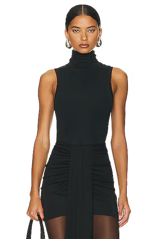 Turtleneck Tank in 2nd Skin Jersey | FWRD 