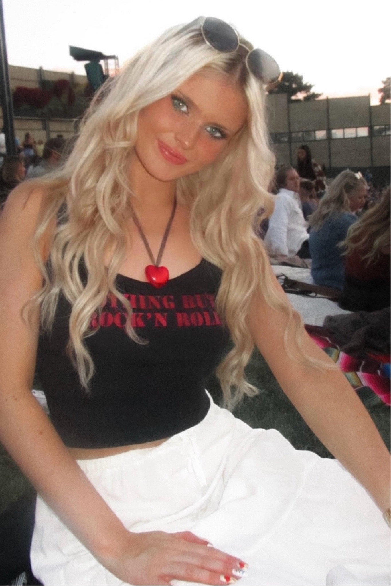 this was truly the perfect laidback concert outfit!🤍🧸

comfy fall outfits, comfy casual, casual fall outfit, cottagecore, brandy melville, college girl outfits, aesthetic, concert outfit, concert outfit fall, concert outfit ideas, concert look, concert outfit rockstar, concert outfit winter, white maxi skirt, graphic tank, statement necklace, heart necklace, sunglasses amazon, flowy skirt

#LTKStyleTip #LTKCyberWeek #LTKFindsUnder50