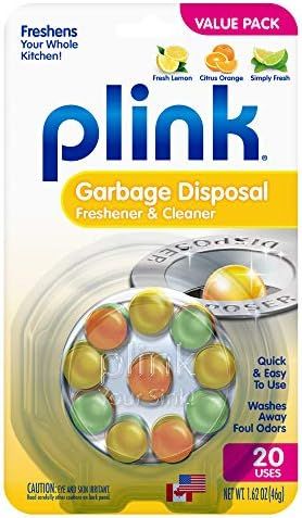 Plink 9013 Garbage Disposal Cleaner and Deodorizer, Variety Pack, 20-Count | Amazon (US)