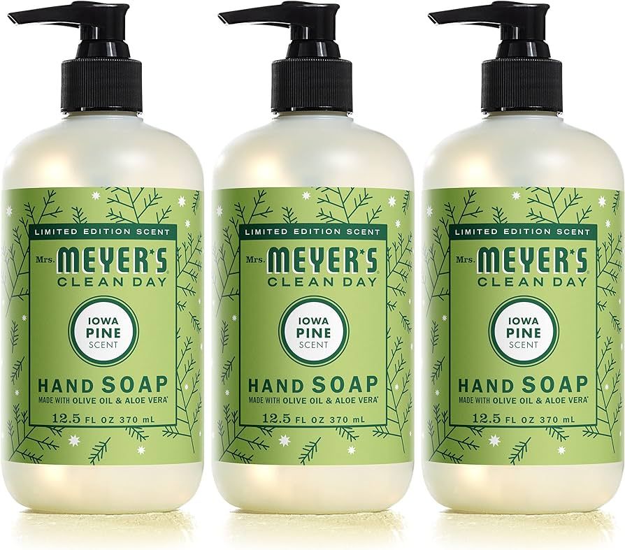 Mrs. Meyer's Hand Soap, Made with Essential Oils, Biodegradable Formula, Limited Edition Iowa Pin... | Amazon (US)