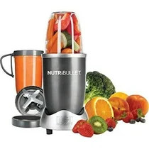 NutriBullet Silver Magic Bullet Superfood Nutrition Extractor, 8 Piece | Walmart (US)