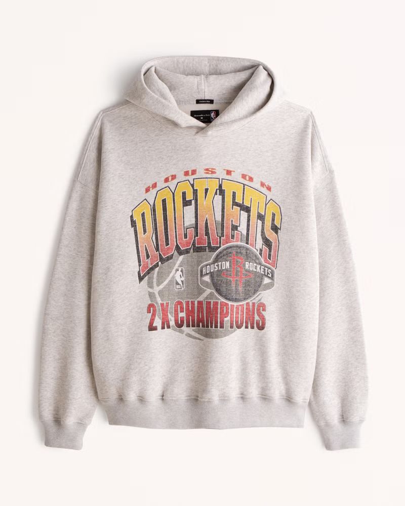Houston Rockets Graphic Popover Hoodie | Abercrombie & Fitch (US)
