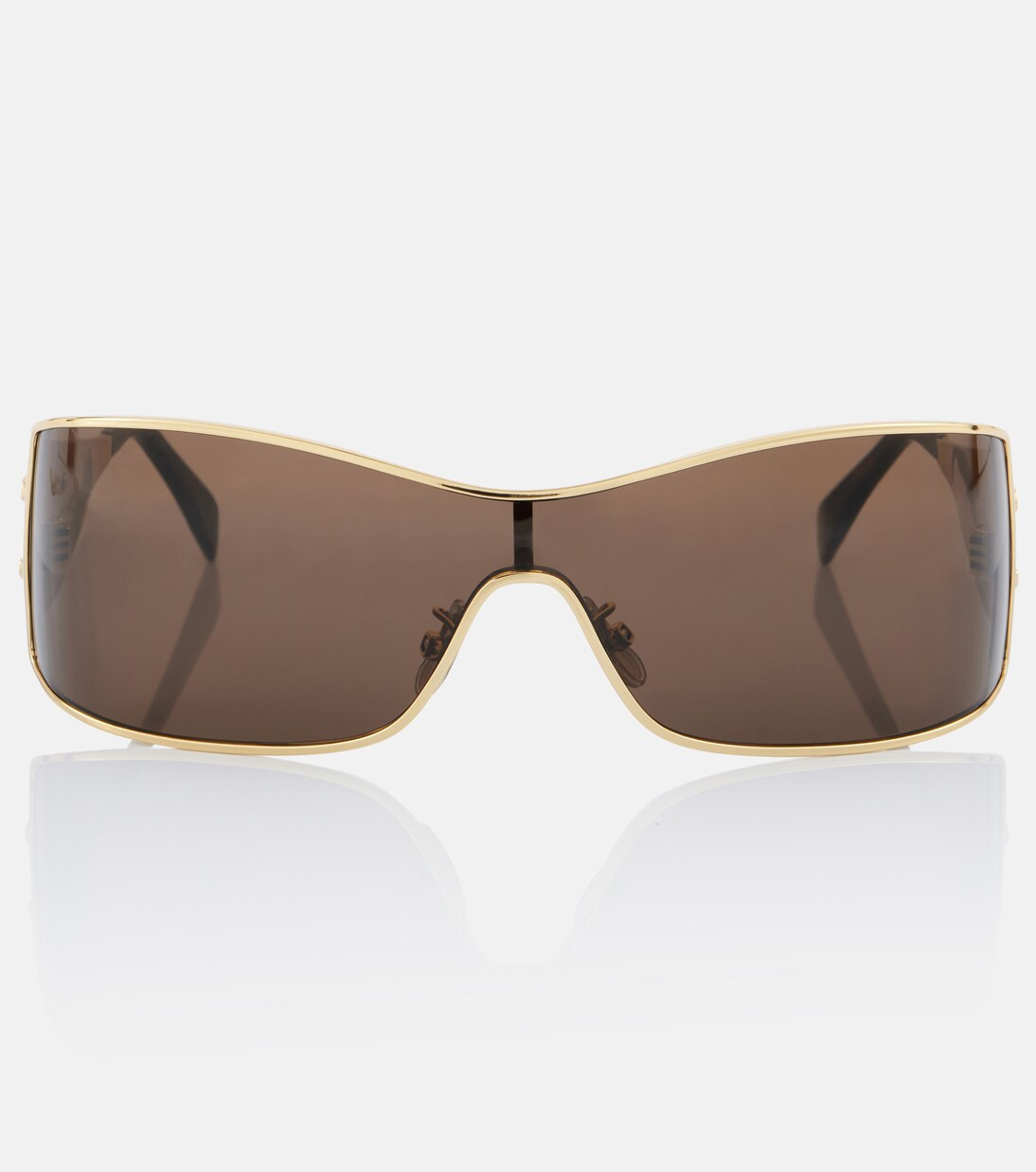 Triomphe Metal Racer shield sunglasses | Mytheresa (UK)