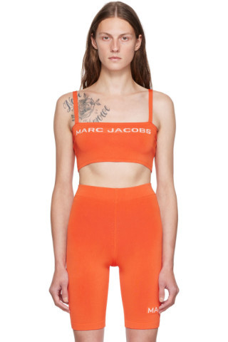 Marc Jacobs - Orange 'The Bandeau' Camisole | SSENSE