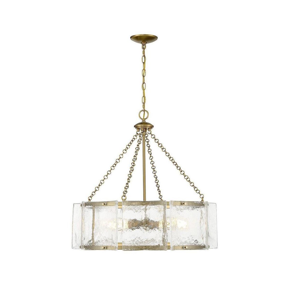 Savoy House Genry 5 - Light Pendant in  Warm Brass | Target