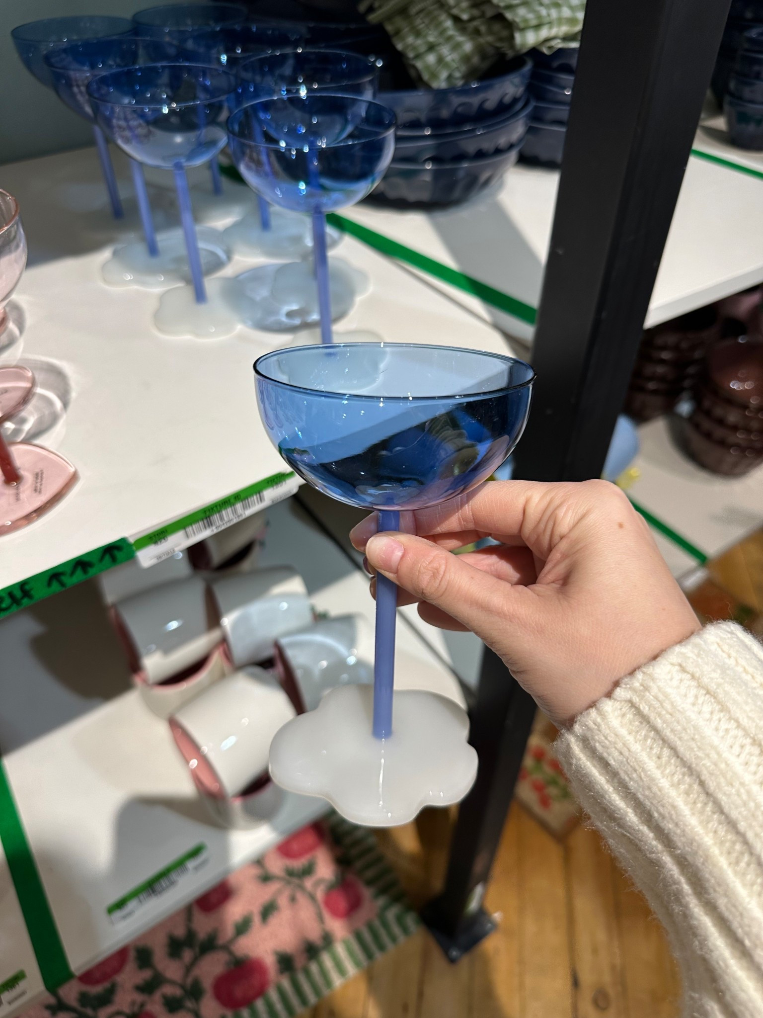 How cute is this blue cloud wine/coupe glass! So cute for spring! Only $18

#LTKHome