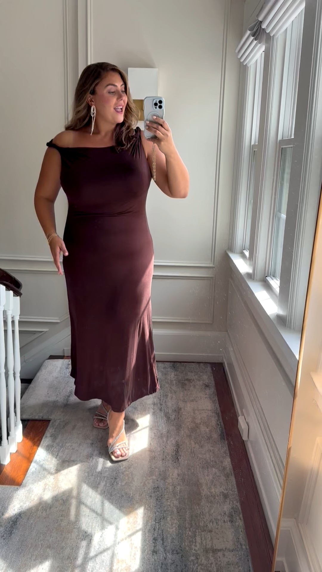 Wearing size 1X in dress - perfect and comfortable wedding guest dress, holiday party dress, special events dress like a shower or rehearsal dinner. 

#LTKWedding #LTKPlusSize #LTKParties