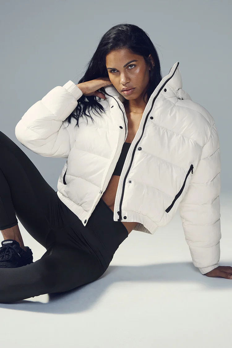 Aspen Love Puffer Jacket - Ivory | Alo Yoga (US)