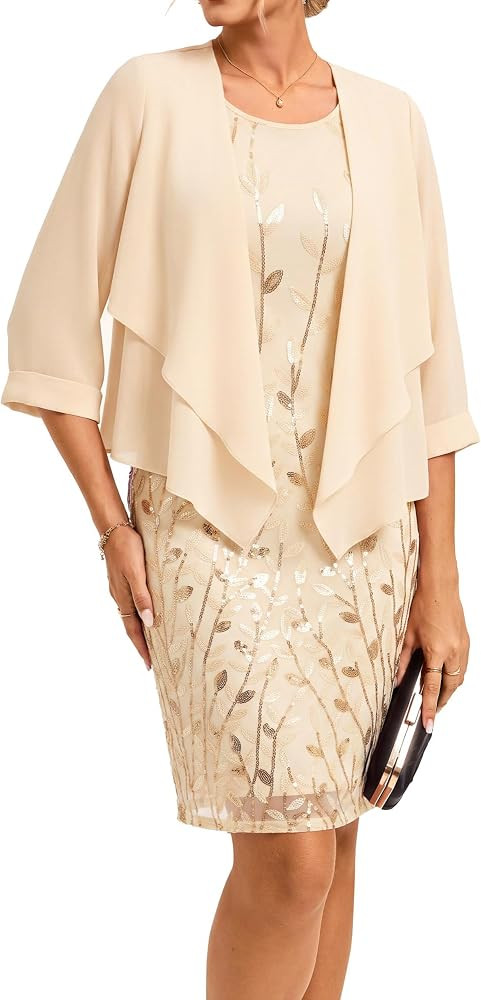 GRACE KARIN Mother of The Bride Groom Dresses Wedding Guest Dress | Amazon (US)