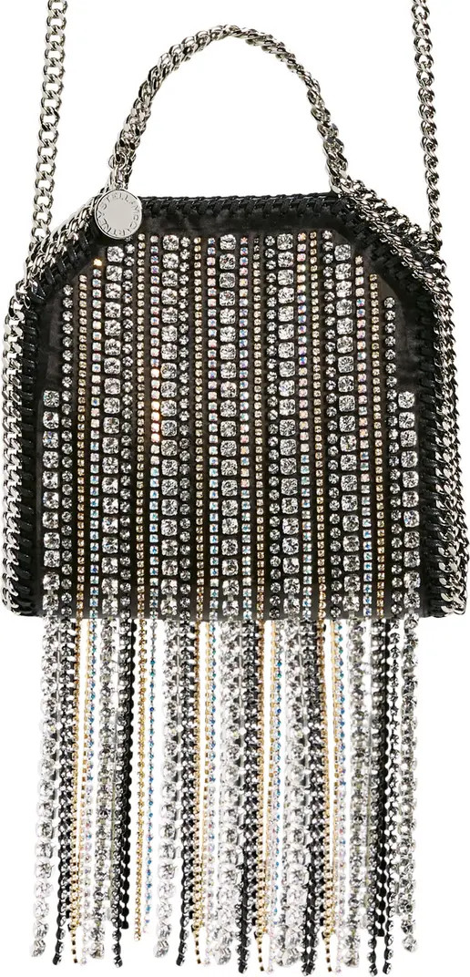 Stella McCartney Tiny Falabella Crystal Fringe Tote | Nordstrom | Nordstrom