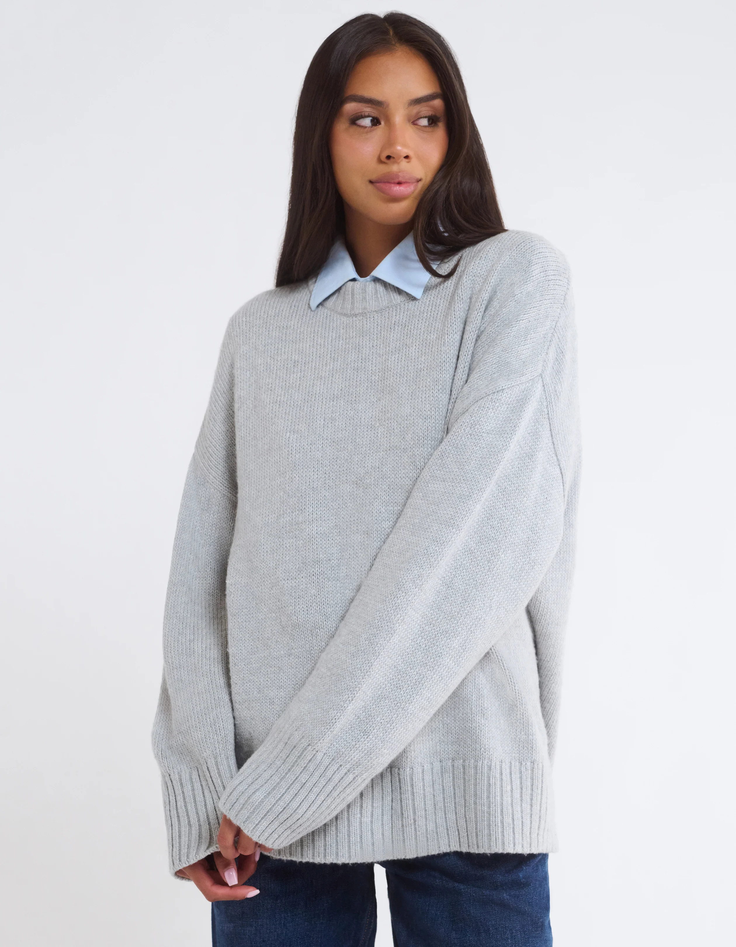 Fair Isle Sweater | Heather Gray | Rumored