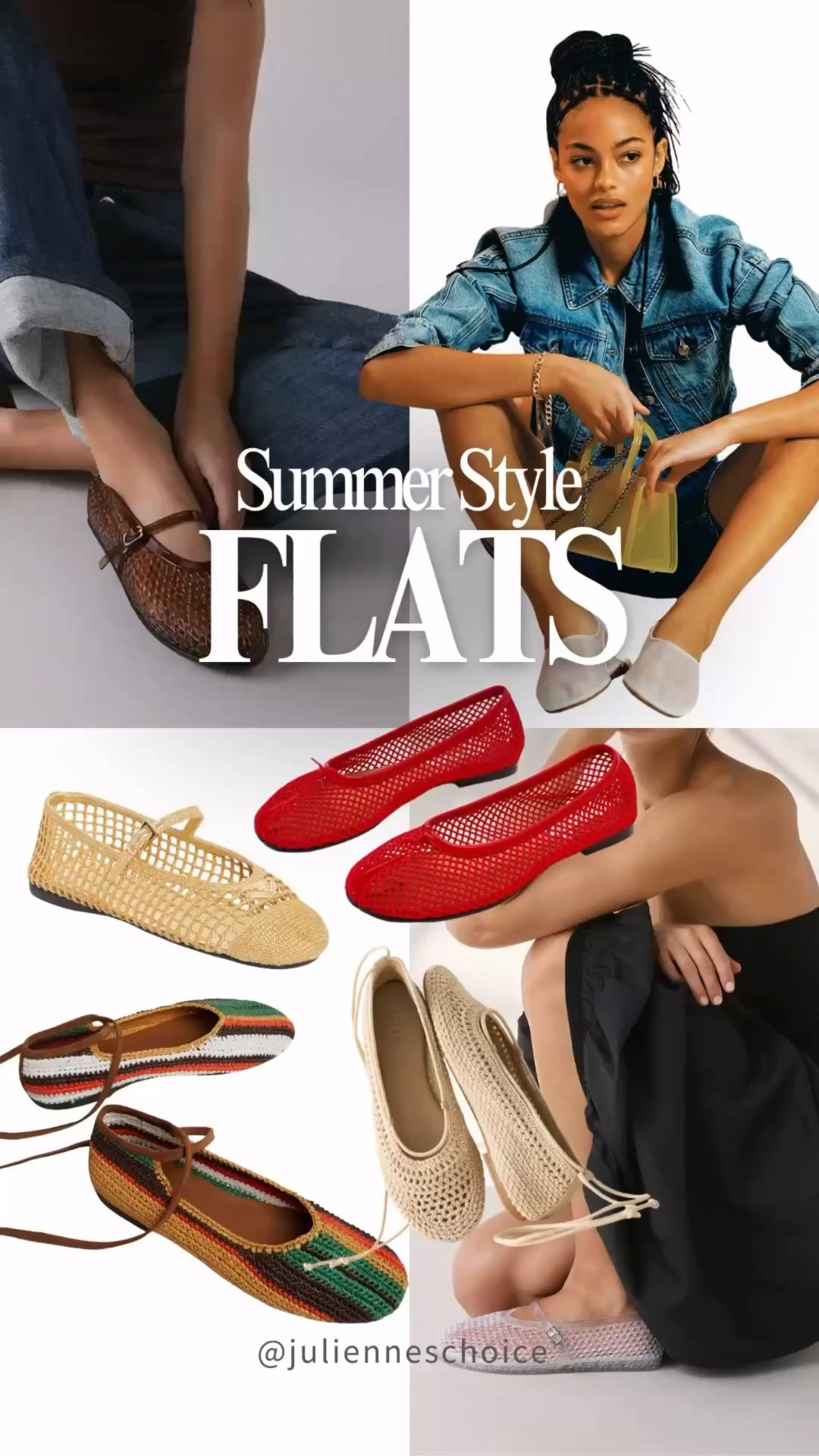 Lightweight summer flats for effortless everyday styling☀️
Mesh, crochet, jelly flats✨julienneschoice

#summerflats #meshflats #crochetflats #jellyflats #summerstyle #balletflats #summershoes

#LTKootd #LTKSeasonal #LTKTravel