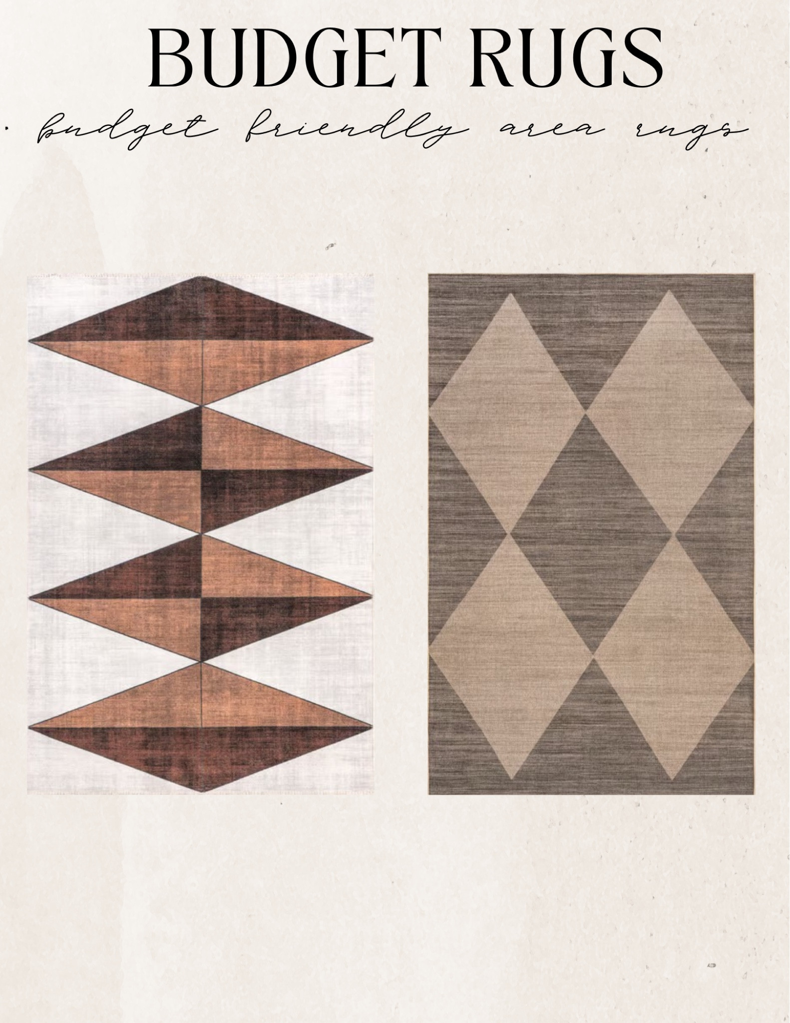 Budget friendly rugs. Budget friendly furniture finds. For every budget. Organic modern, traditional, mid century modern, boho chic, coastal home. Amazon home finds, modern farmhouse style, budget decor, splurge or save favorites.

#LTKhome #LTKFind #LTKstyletip
