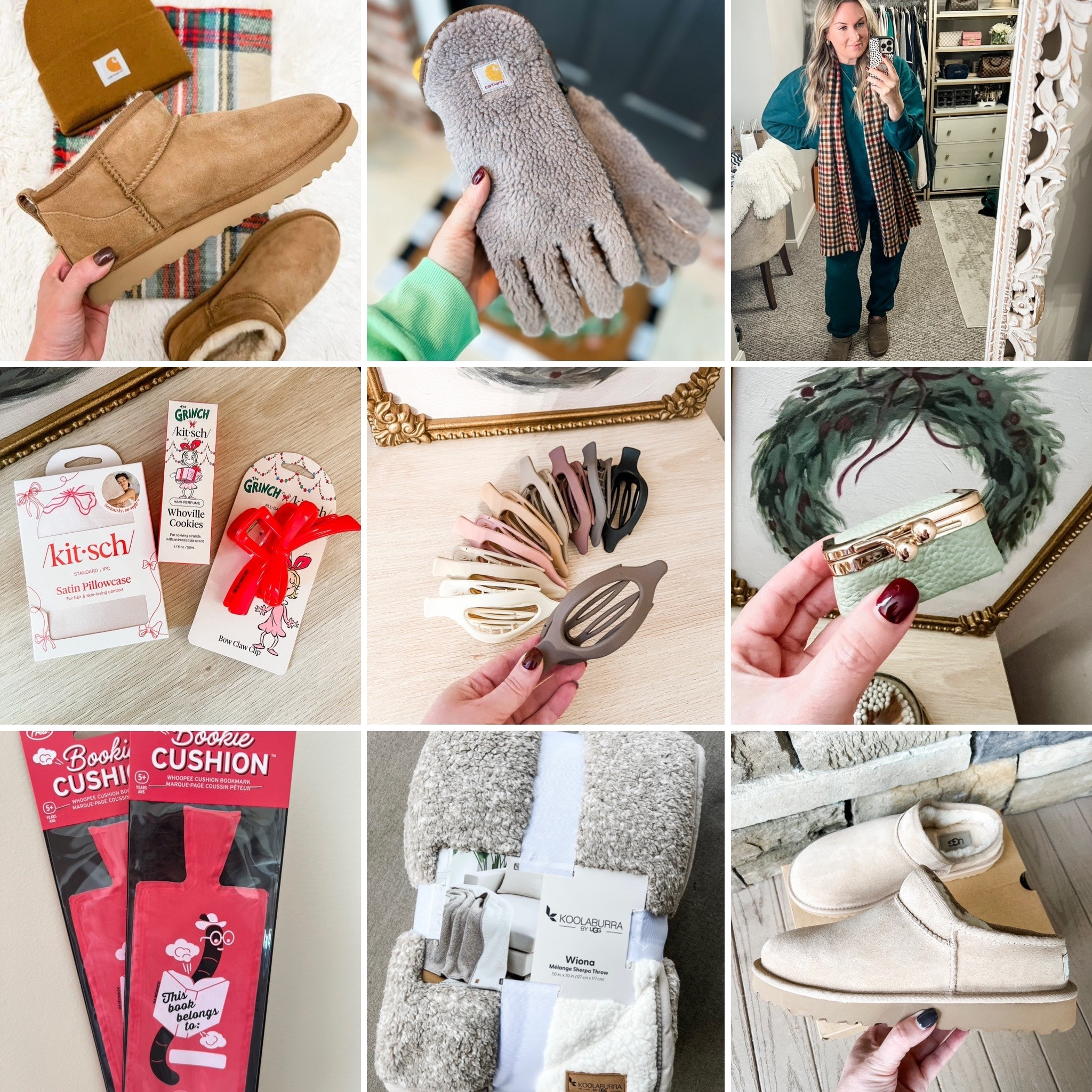 Wearing size L in the sweats set from Old Navy. They are roomy on me but perfect and cozy. M would have been less oversized.