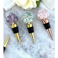 Engagement Gift, Bridal Shower Decor, Gifts For Wine Lovers, Bridesmaid Crystal Bottle Stopper, Bach | Etsy (US)