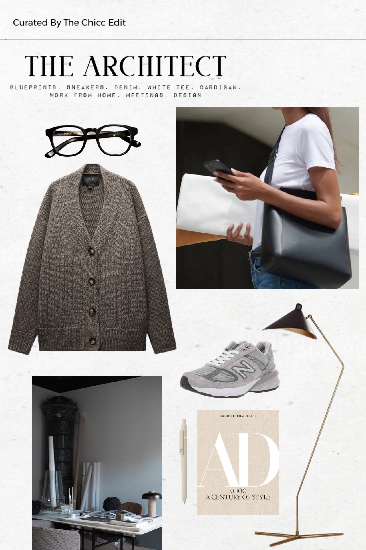 The Architect 📏

#cardigan #totebag #newbalance #tee #lamp decor book Amazon jeans 

#LTKgrwm #LTKootd #LTKWorkwear