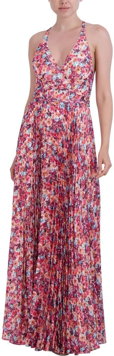 Laundry by Shelli Segal Womens Chiffon Floral Maxi Dress | Amazon (US)