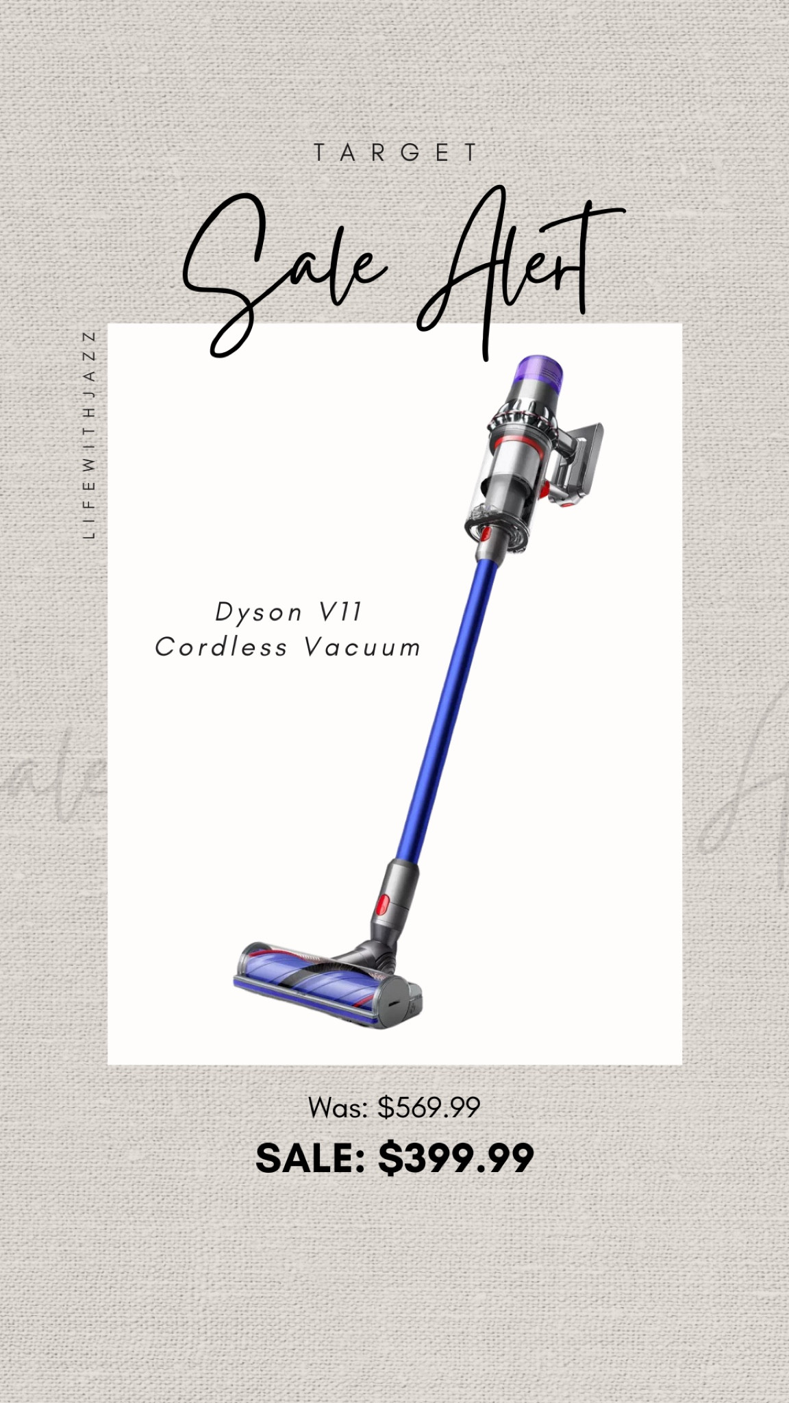 Select Dyson’s are on sale at target right now! These are great household essentials to have 

Home / cleaning 

#LTKSaleAlert #LTKHome